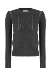 Maglione in misto lana antracite -  | Wise