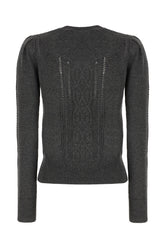 Maglione in misto lana antracite -  | Wise