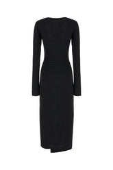 Black stretch modal dress -  | Wise