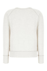 Light grey cotton blend sweatshirt -  | Wise
