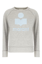 Grey cotton blend sweatshirt -  | Wise