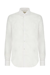 White stretch cotton shirt -  | Wise