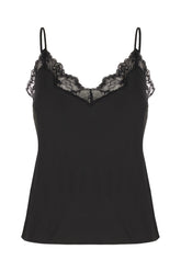 Top in poliestere nero -  | Wise