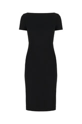 Abito in poliestere stretch nero -  | Wise