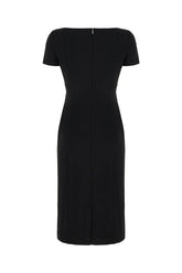 Abito in poliestere stretch nero -  | Wise