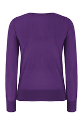 Maglione in lana viola -  | Wise