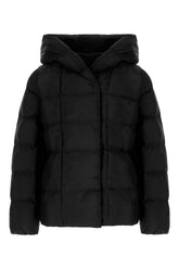 Giubbino imbottito in poliestere nero -  | Wise