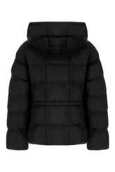 Giubbino imbottito in poliestere nero -  | Wise