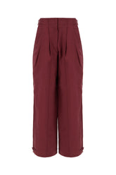 Grape stretch cotton pants -  | Wise