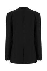 Giacca in poliestere nero -  | Wise