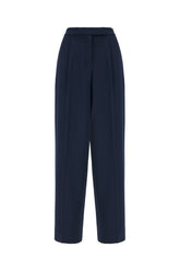 Navy blue polyester pants -  | Wise