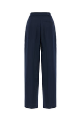 Navy blue polyester pants -  | Wise