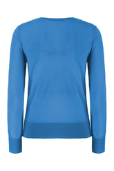 Maglione in lana turchese -  | Wise