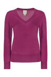 Maglione in lana fucsia -  | Wise