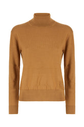 Maglione in misto poliestere cammello -  | Wise