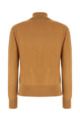 Maglione in misto poliestere cammello -  | Wise