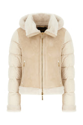 Sand fabric Shana down jacket -  | Wise