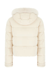 Sand fabric Shana down jacket -  | Wise