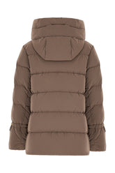 Brown polyester Gadia down jacket -  | Wise