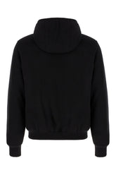 Black wool blend down jacket -  | Wise