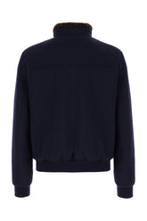 Midnight blue wool blend Bellati down jacket -  | Wise