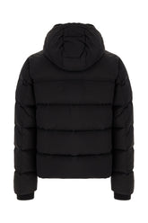 Black nylon blend Alarick down jacket -  | Wise