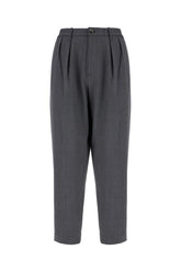 Pantalone in lana stretch grafite -  | Wise
