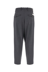 Pantalone in lana stretch grafite -  | Wise