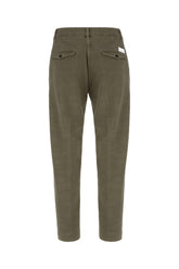 Olive green cotton pants -  | Wise