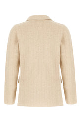 Sand wool blend blazer -  | Wise