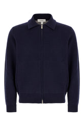 Cardigan in misto lana blu navy -  | Wise