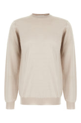 Maglione in lana grigio chiaro -  | Wise