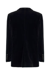 Black velvet blazer -  | Wise