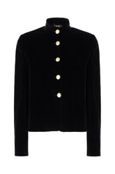 Black velvet blazer -  | Wise