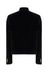 Black velvet blazer -  | Wise
