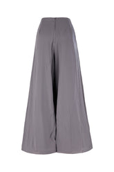 Grey silk blend skirt -  | Wise