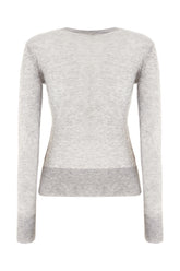 Maglione in misto lana grigia -  | Wise