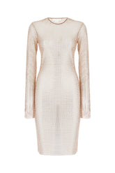 Embellished mesh dress -  | Wise