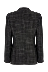 Giacca in misto lana ricamata -  | Wise