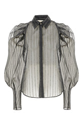Blusa in misto nylon stampato -  | Wise