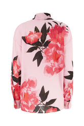 Blusa in seta stampata -  | Wise