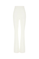 Ivory stretch nylon pants -  | Wise