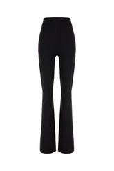 Black stretch nylon pants -  | Wise