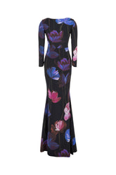 Printed stretch nylon Shir dress -  | Wise
