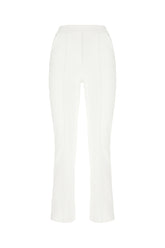 White stretch nylon pants -  | Wise