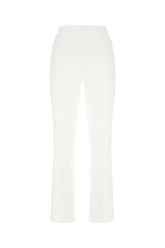 White stretch nylon pants -  | Wise