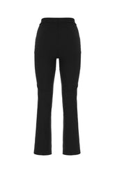 Black stretch nylon pants -  | Wise
