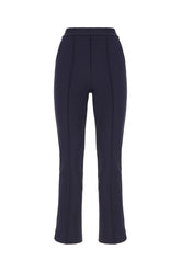 Midnight blue stretch nylon pants -  | Wise