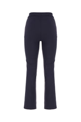 Midnight blue stretch nylon pants -  | Wise