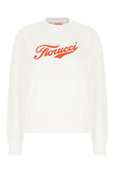 Felpa in cotone bianco -  | Wise